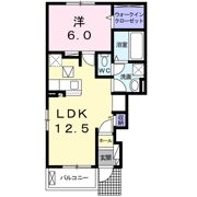 ラ フェリーチェ Bの間取り画像