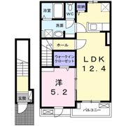 フレグランスⅠの間取り画像