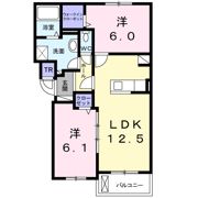 ラリュール Ⅰの間取り画像
