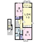 呉竹ヒルズⅢの間取り画像