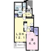 ルチル Ⅳの間取り画像