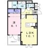 バンブーフォレストAの間取り画像