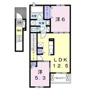 Belle Crest Ⅰの間取り画像