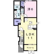 サニー セイバリーの間取り画像