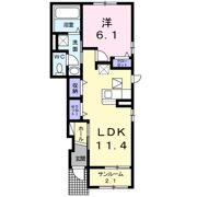 サンヒルズの間取り画像