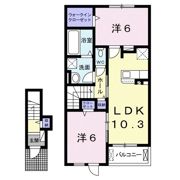 パラッツオ・ベーネⅡの間取り画像