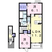 blossom Aの間取り画像