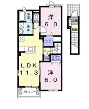 M・flower Ⅱの間取り画像