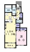 サンヴェール長者ヶ台 Aの間取り画像