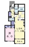 サンヴェール長者ヶ台 Bの間取り画像