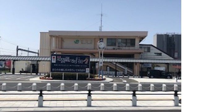 近くの駅まで110m（徒歩2分）