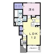 アデルコートαの間取り画像