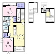 ボア・ヴィーラの間取り画像