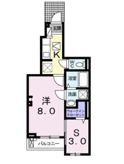 BLESS 青砥 Aの間取り画像