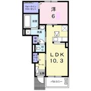 プラムⅡの間取り画像