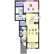 BELLE・CASA Bの間取り画像