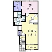 パレス・エフの間取り画像