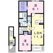 ブライトアンジュ・クロシェットの間取り画像