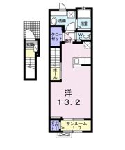 ハピネス タウン Ⅰの間取り画像