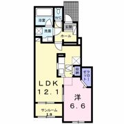 オリーブ Ⅱの間取り画像