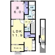 Mariage Cの間取り画像
