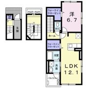ヴルーリヴィールの間取り画像