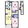 ブルーシャインS一番館の間取り画像