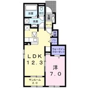 ブルーシャインS二番館の間取り画像