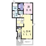 フォルシュBの間取り画像