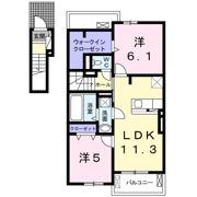 グレース パレスの間取り画像