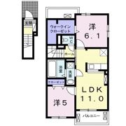ポライトリーエイトの間取り画像