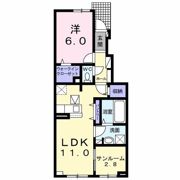 ドルチェペスカⅡの間取り画像