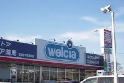 近くのウェルシア薬局まで1,100m(徒歩14分)