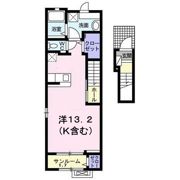 アクシアBの間取り画像