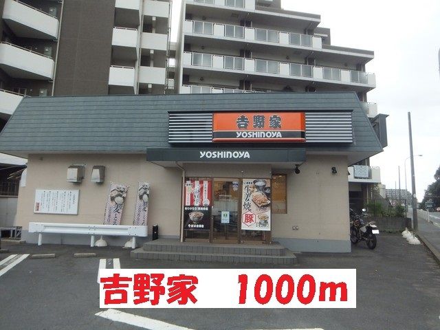 近くの吉野家まで1,000m(徒歩13分)