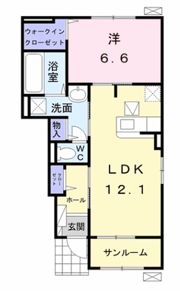 ヴォヤージュの間取り画像