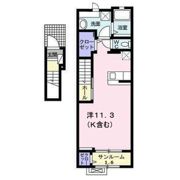 ガーデンヒルズBの間取り画像