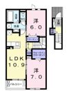 メリーハーバーの間取り画像