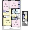 Tekufah四万十の間取り画像