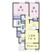 グランソレイユの間取り画像