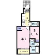 パルプラザAの間取り画像
