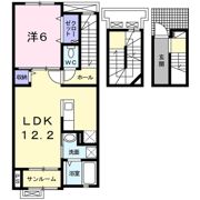 パルプラザAの間取り画像