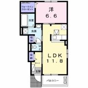クラールⅦの間取り画像