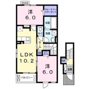 パルティールの間取り画像