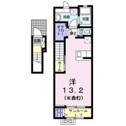 村上ハイツの間取り画像