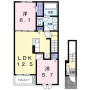 ラ・カーサ セレーナの間取り画像