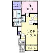 グリーン ガーデン Ⅱの間取り画像