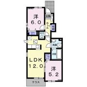 プラシード J．の間取り画像