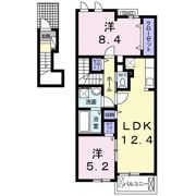 プラシード J．の間取り画像