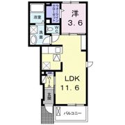 フィオーレ ハナカの間取り画像